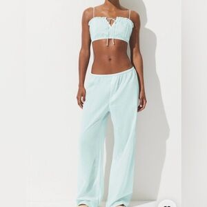 SKIMS Cotton Voile Loose Pants M NWT